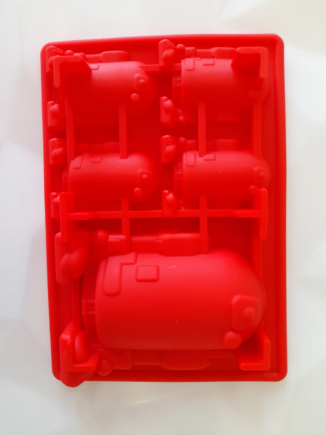 Molde Silicon R2d2 4 cm 5 Cavidades