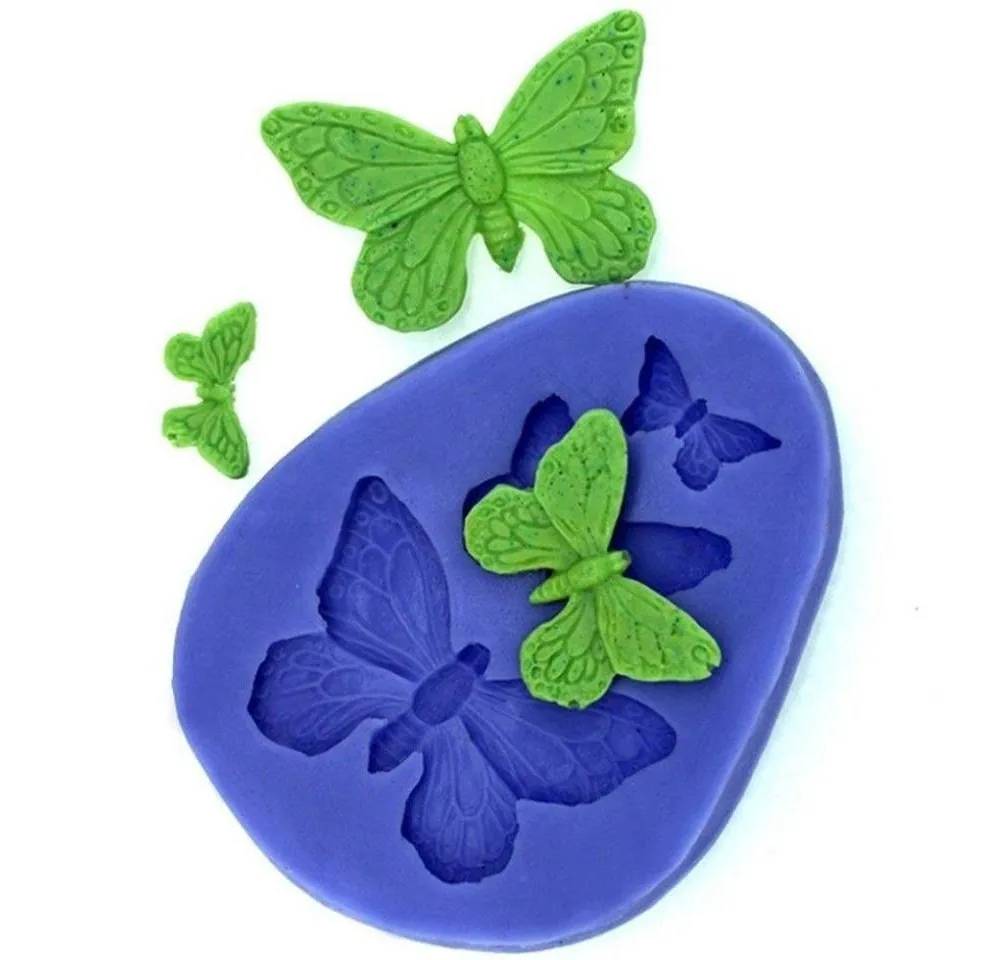 Molde Silicon Mariposas-3