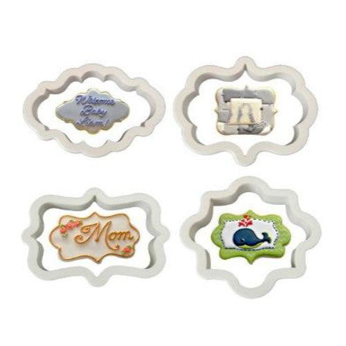 Juego Cortador Plastico Marcos 4 pz