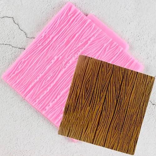 Molde Silicon Textura de Madera
