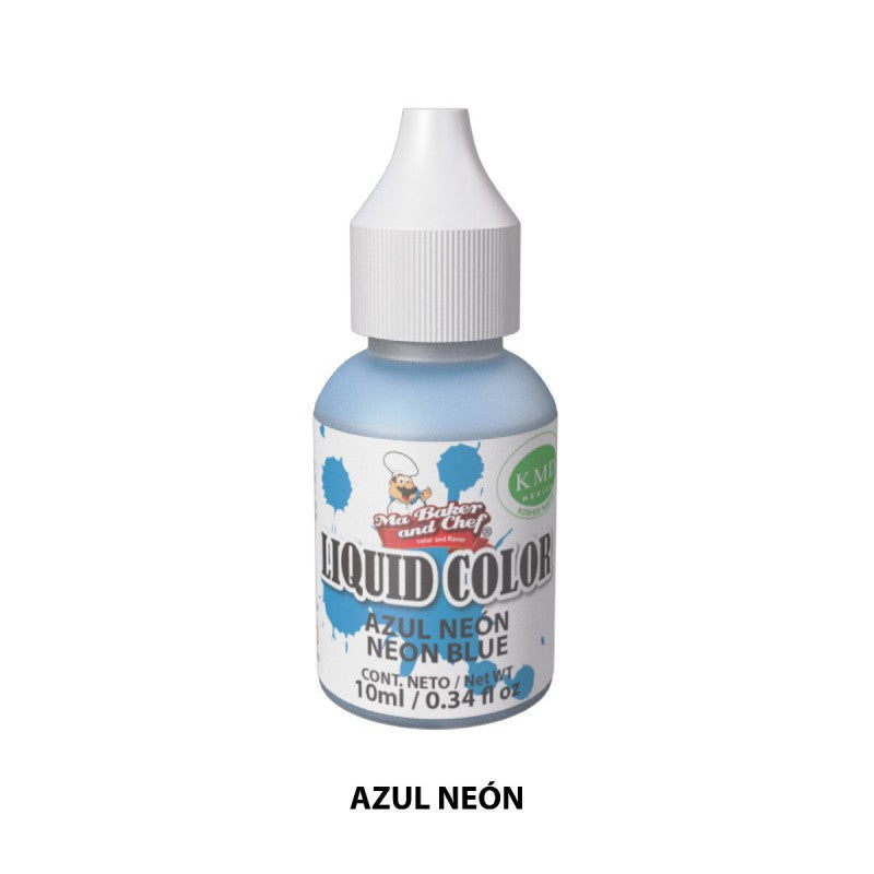 Liquid Color Azul Neon 10ml