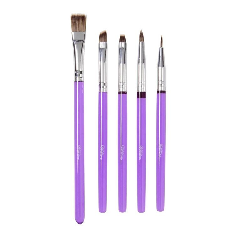 Juego de Pinceles para Decorar 5 pz