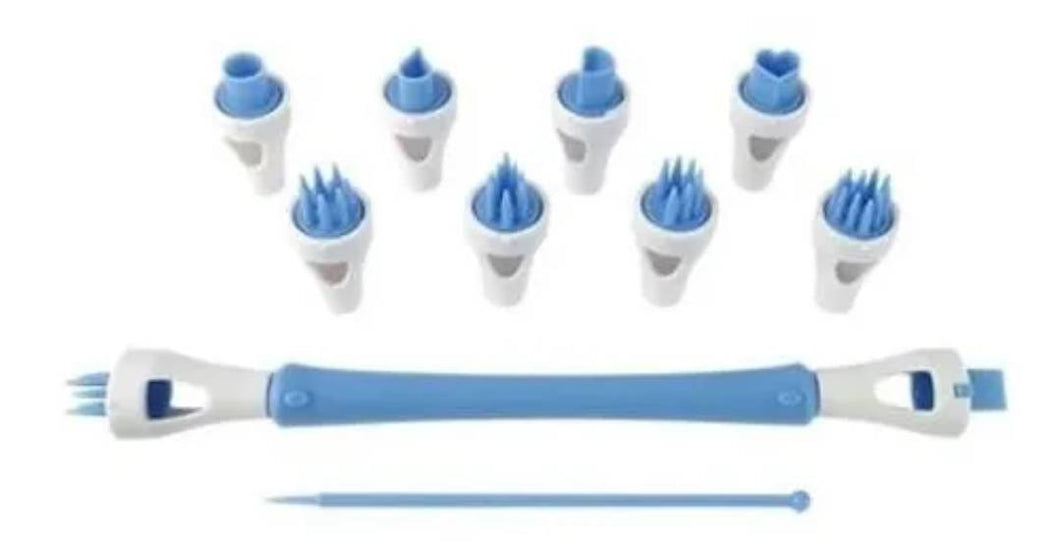 Juego Herramientas Modelado Figuras 10 pz