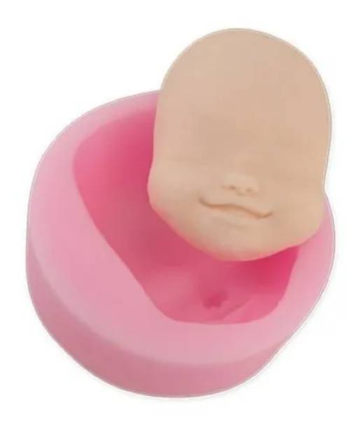 Molde Silicon Caritas de Bebe