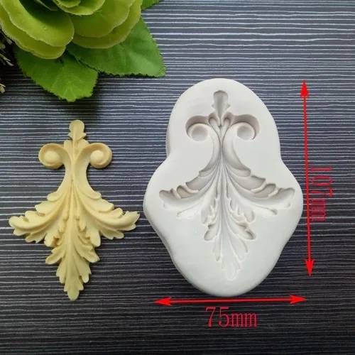 Molde Silicon Flor de Lis Grande