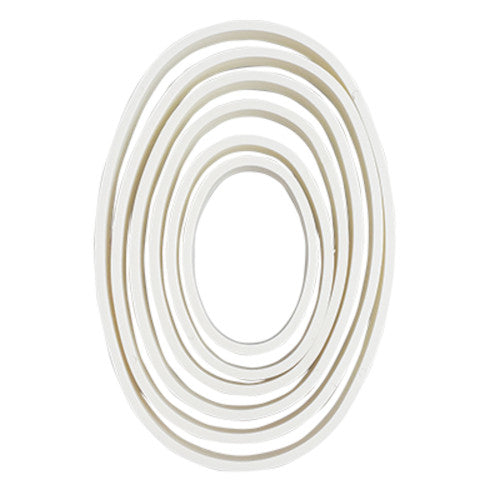 Juego Cortador Plastico Ovalos 6 pz