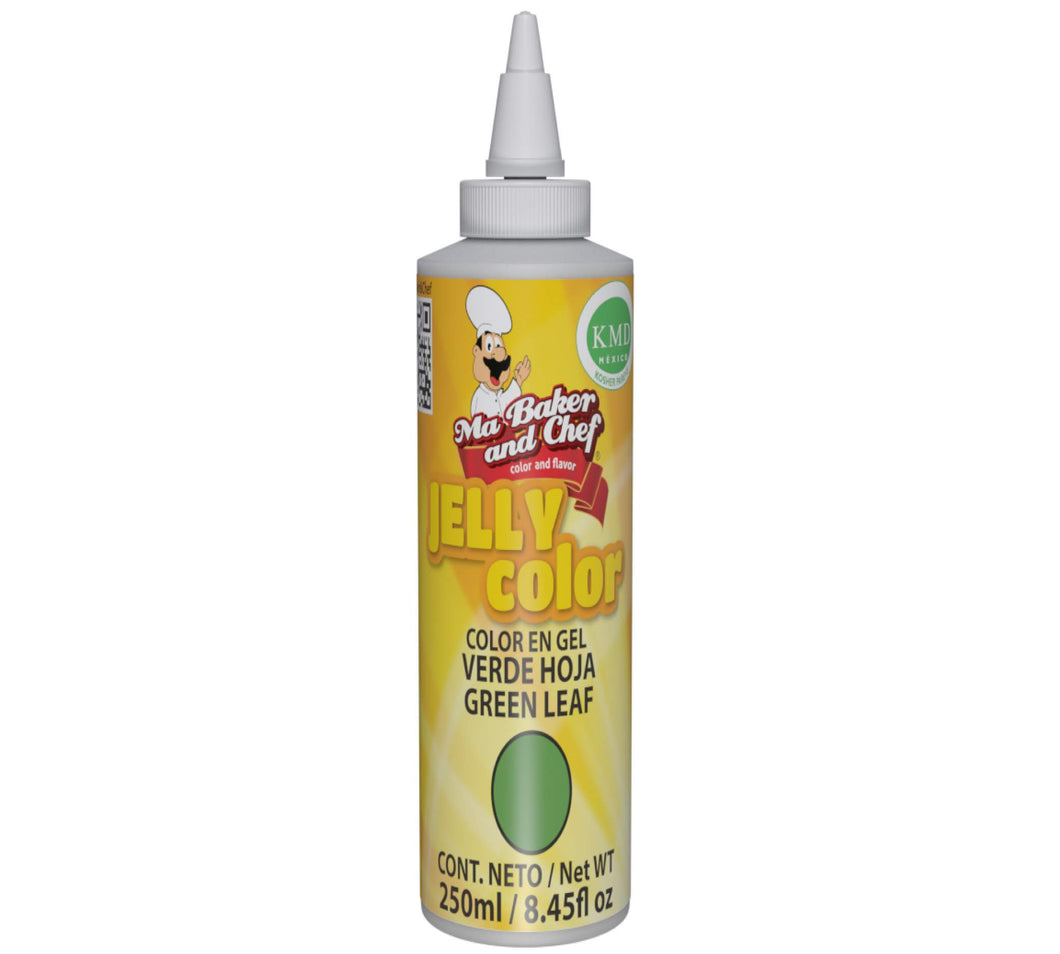 Jelly Color Verde Hoja 250ml
