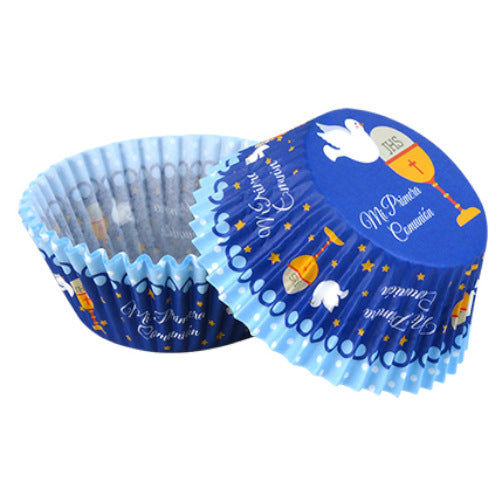 Capacillo Std 1 Comunion Azul 100 pz