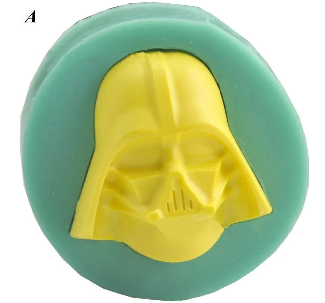 Molde Silicon Mascara Dart Vader