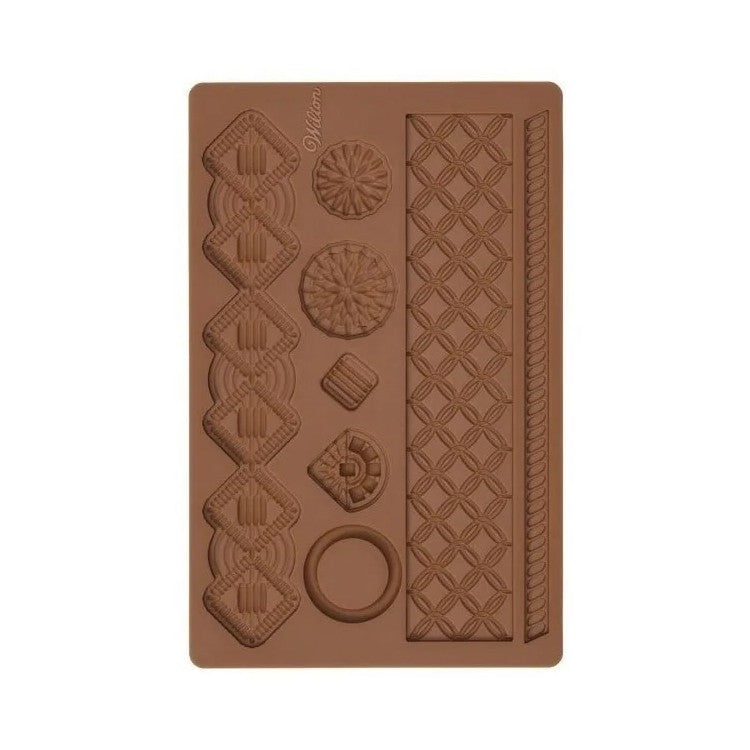 Molde de Silicon Wilton Diseño de Macrame