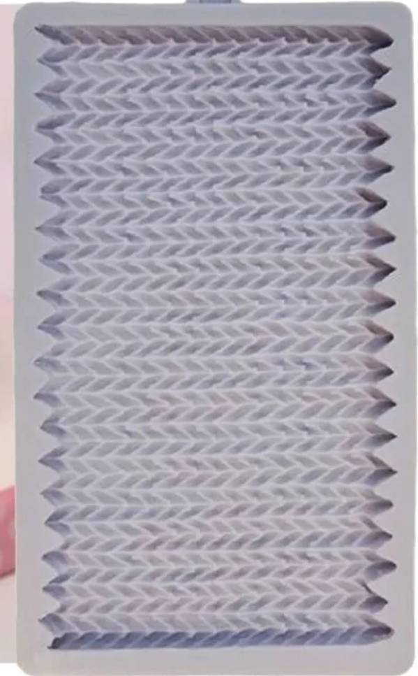 Molde Silicon Textura Tejidos 3