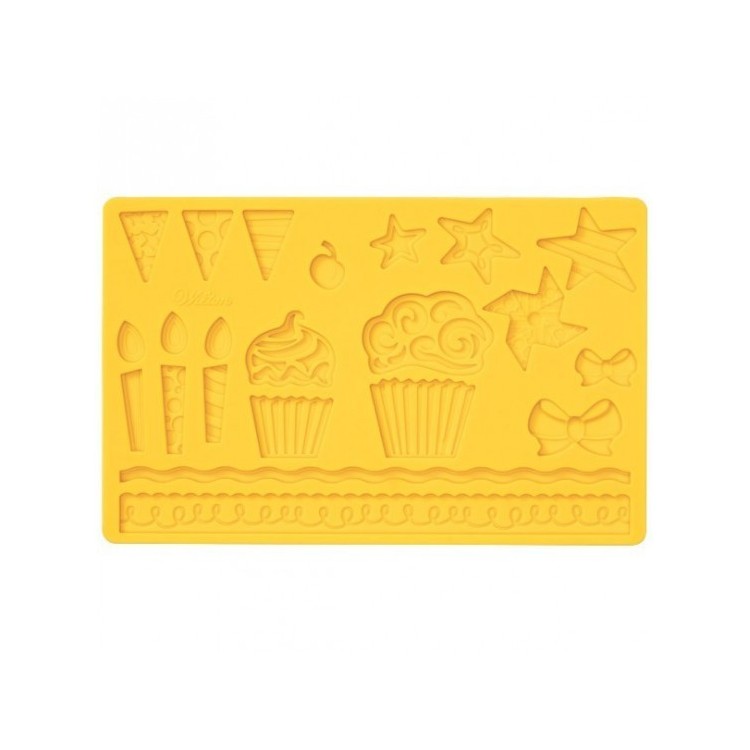 Molde de Silicon y Pasta de Goma Diseño de Fiestas Infantiles