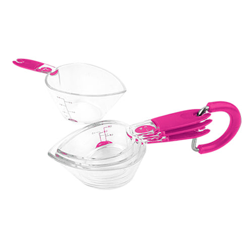 Juego Tazas Medidoras Morado 4 pz