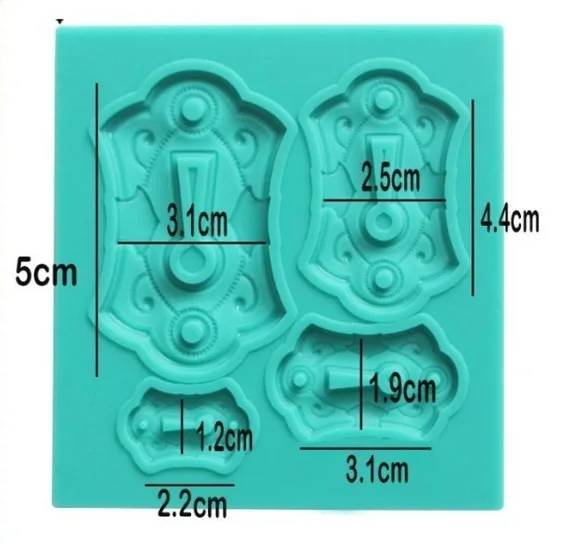 Molde Silicon Cerraduras Antiguas