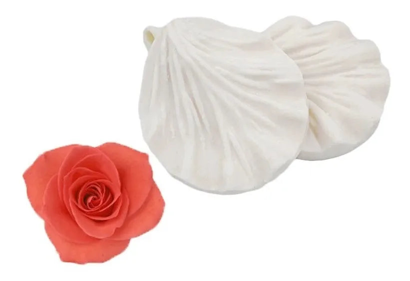 Molde Silicon Nervador Petalo de Peonia o Rosa