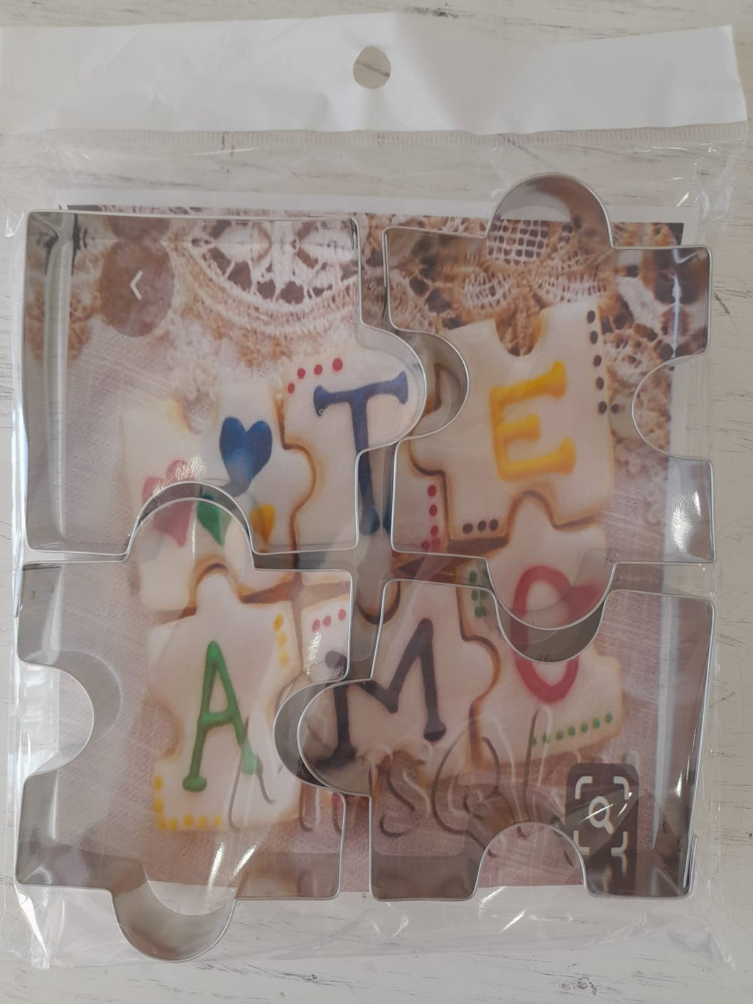 Cortadores de Galleta Rompezabezas 4 pz