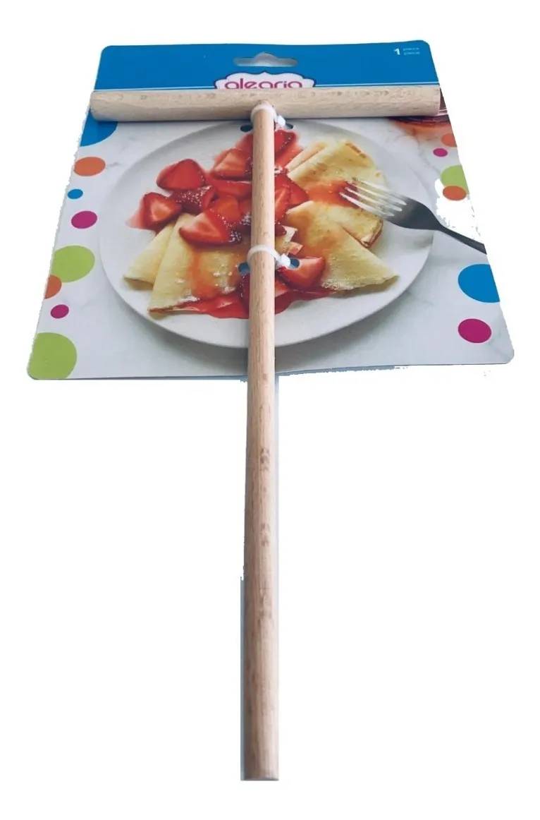 Rodillo para Crepa Madera 15.5x13cm