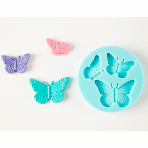 Molde de Silicon Mariposas 3 Tamaños