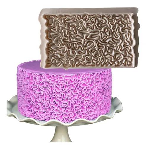 Molde Silicon Textura Ruffle