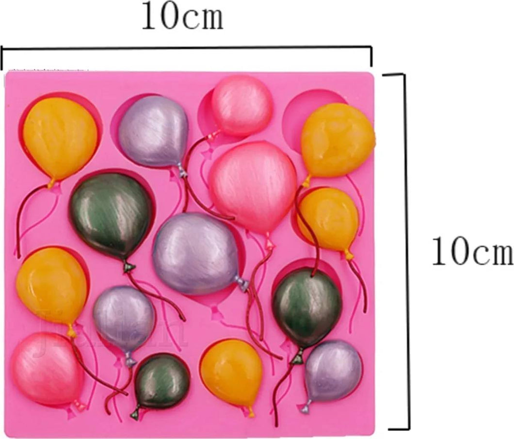 Molde Silicon Globos Varios