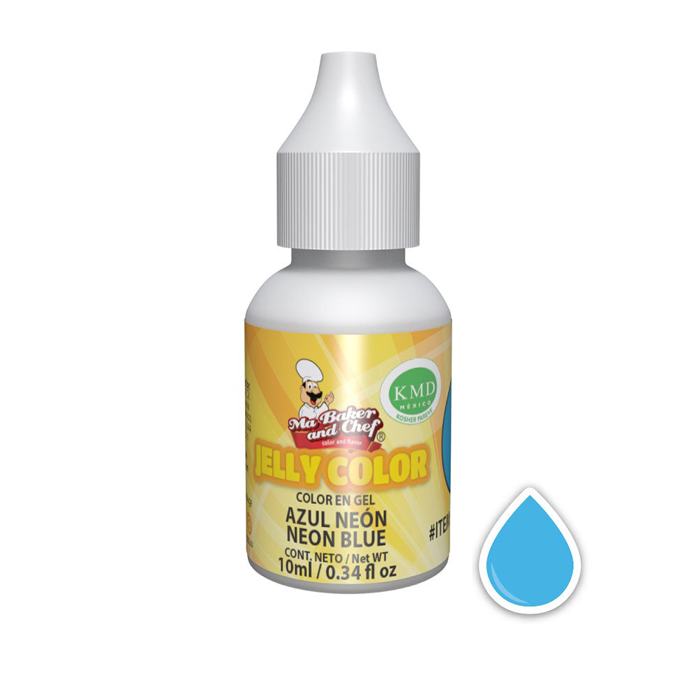Jelly Color Azul Neon 10ml