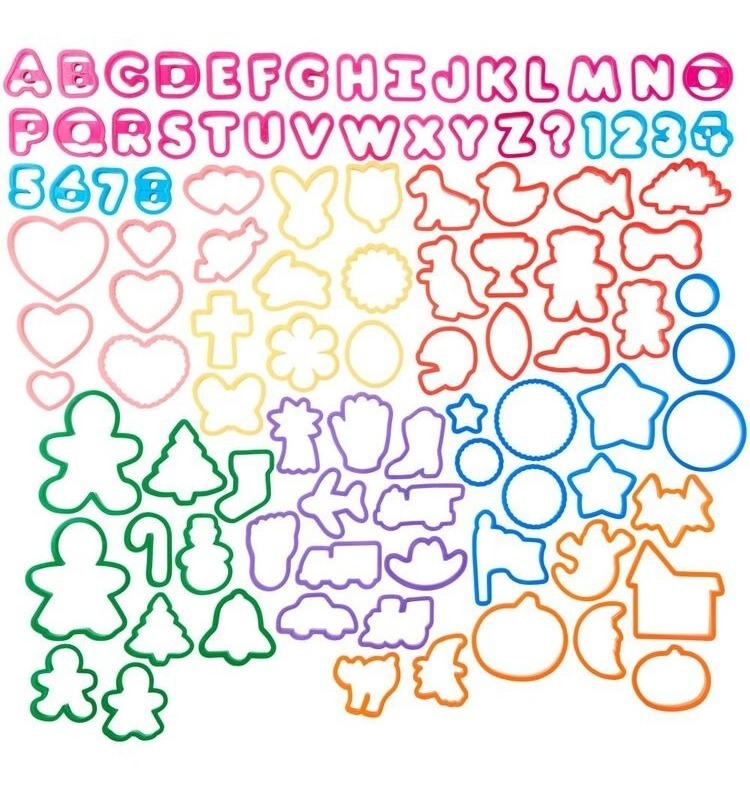Juego de Cortadores para Galletas 101 pz