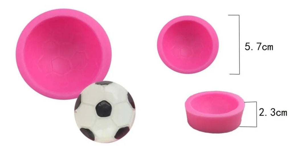 Molde de Silicon Balon de Futbol