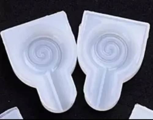 Molde Silicon Paletita Espiral