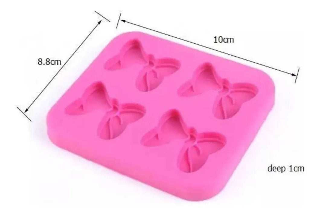 Molde Silicon Moños Minnie