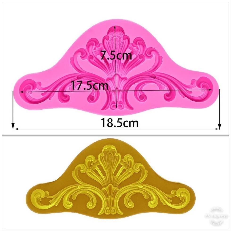 Molde Silicon Ornamento Victoriano