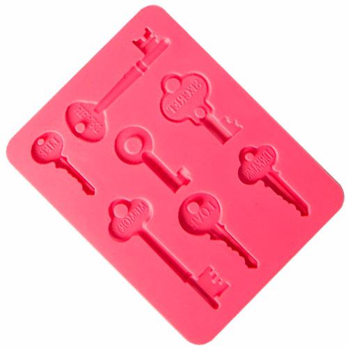 Molde de Silicon Llaves