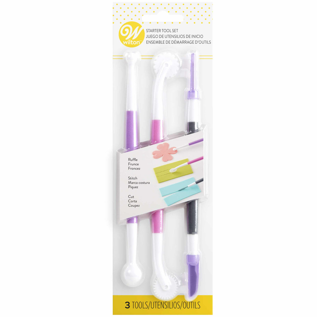 Juego de Utencilios para Principiantes para Fondant Y Pasta de Goma