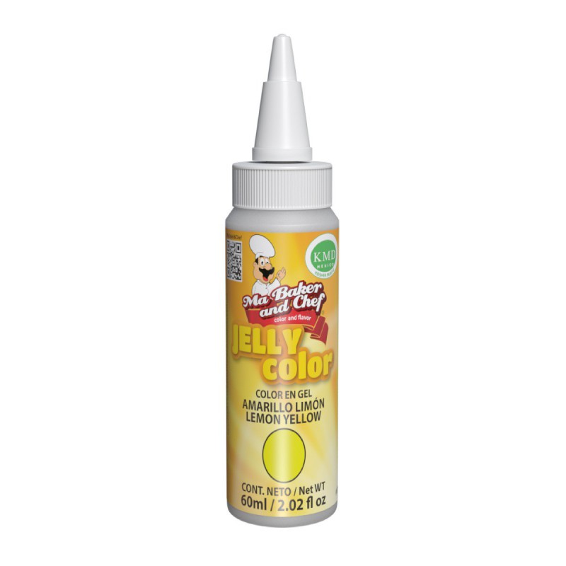 Jelly Color Amarillo Limon 60ml