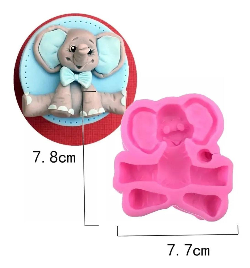 Molde Silicon Elefante Baby