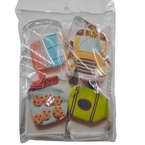 Cortadores de Galleta Frasco de Galletas con Bus