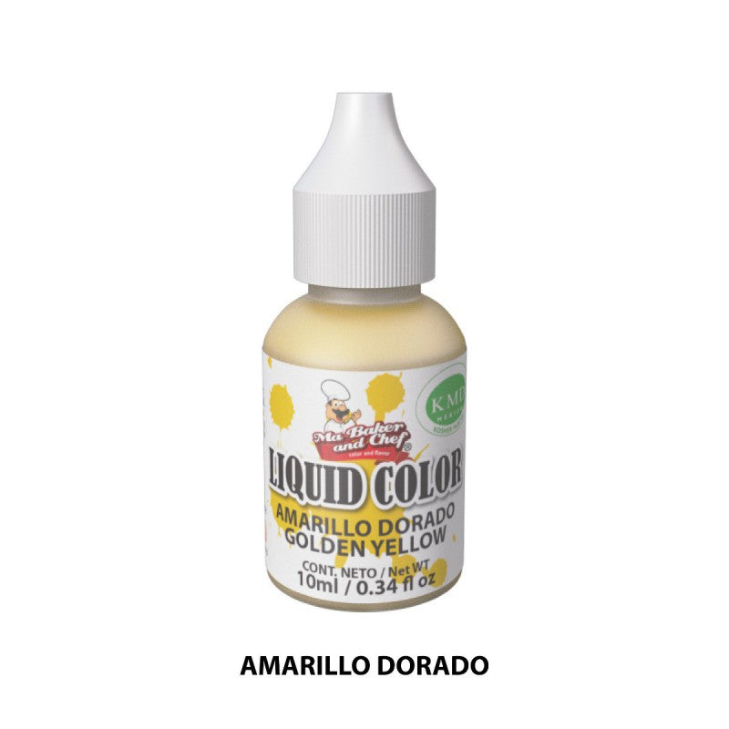 Liquid Color Amarillo Dorado 10ml