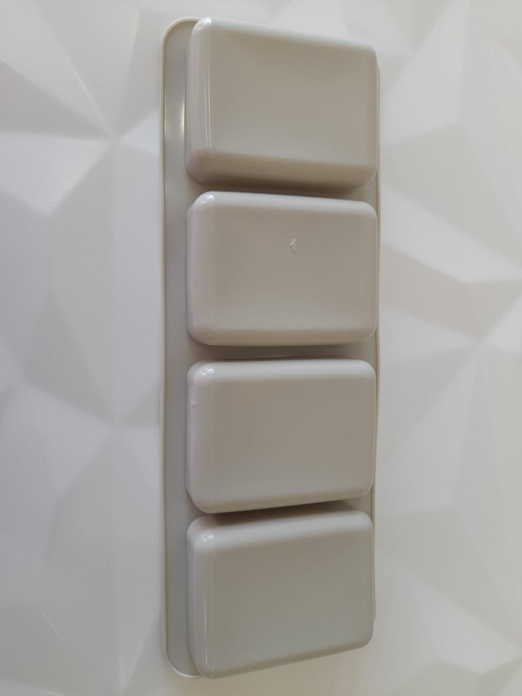 Molde Silicon Rectangulos 8x6 cm 4 Cavidades