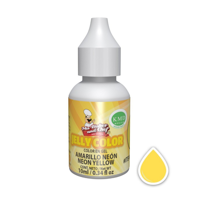 Jelly Color Amarillo Neon 10ml