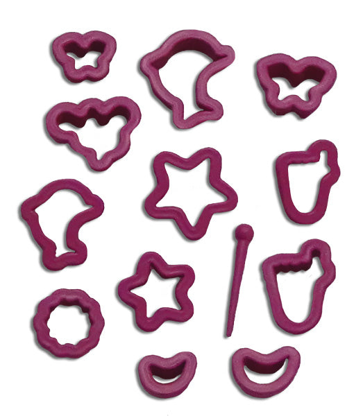 Molde Plastico Cortadores Miosoti Aretes