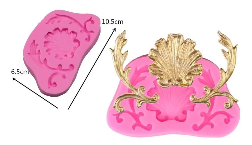 Molde Silicon Ornamentos Clasicos