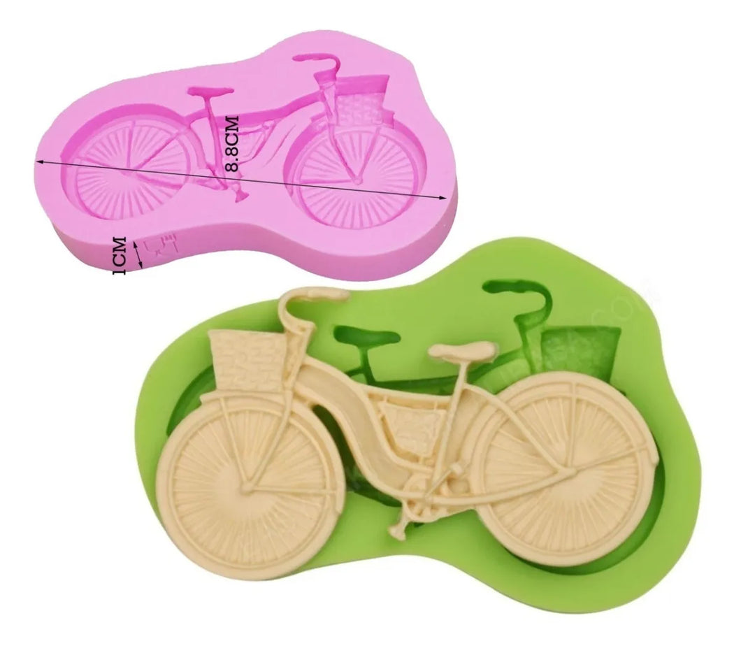 Molde Silicon Bicicleta Vintage