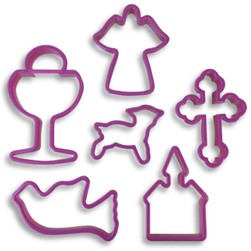 Juego Cortador Plast Comunion 6 pz