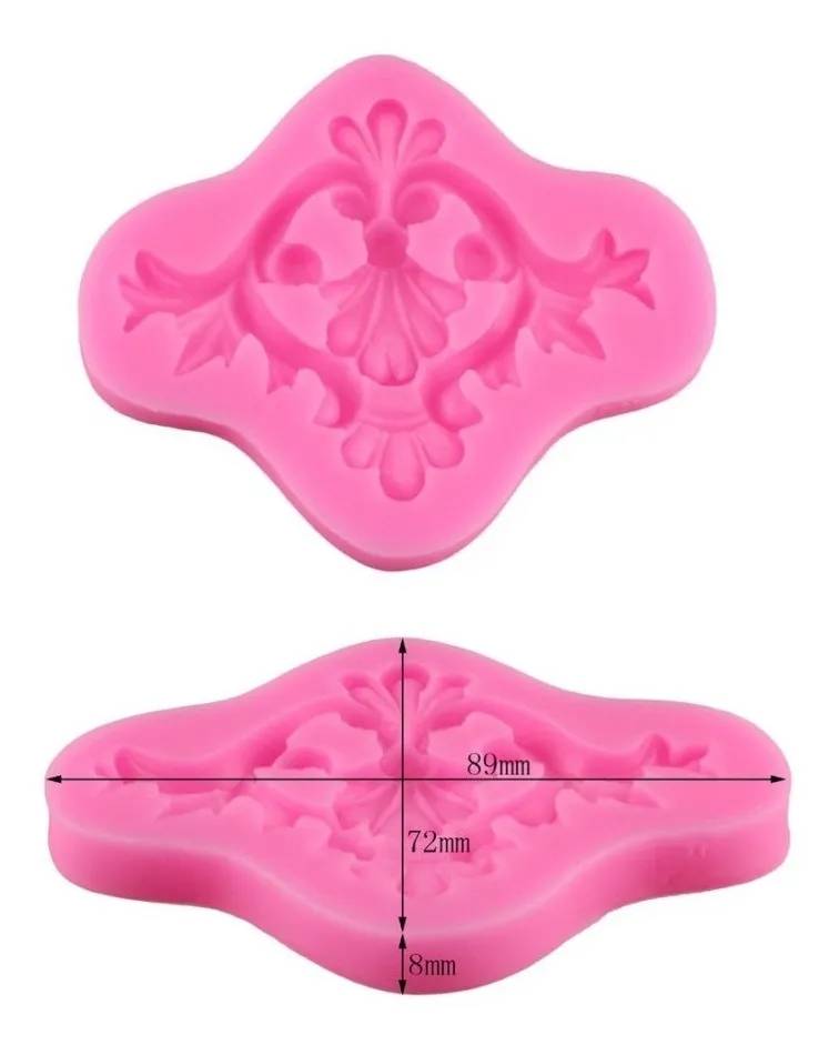 Molde Silicon Moldura Cisne